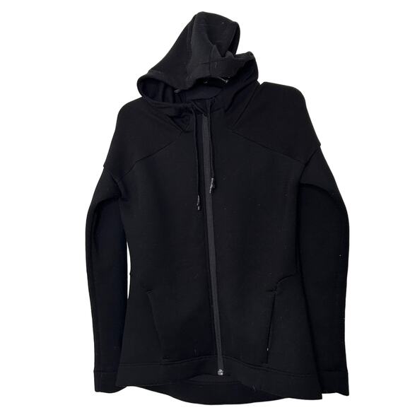 SWEATY BETTY Cross Train Hoodie Jacket, Black, XS Full Zip - Picture 1 of 16